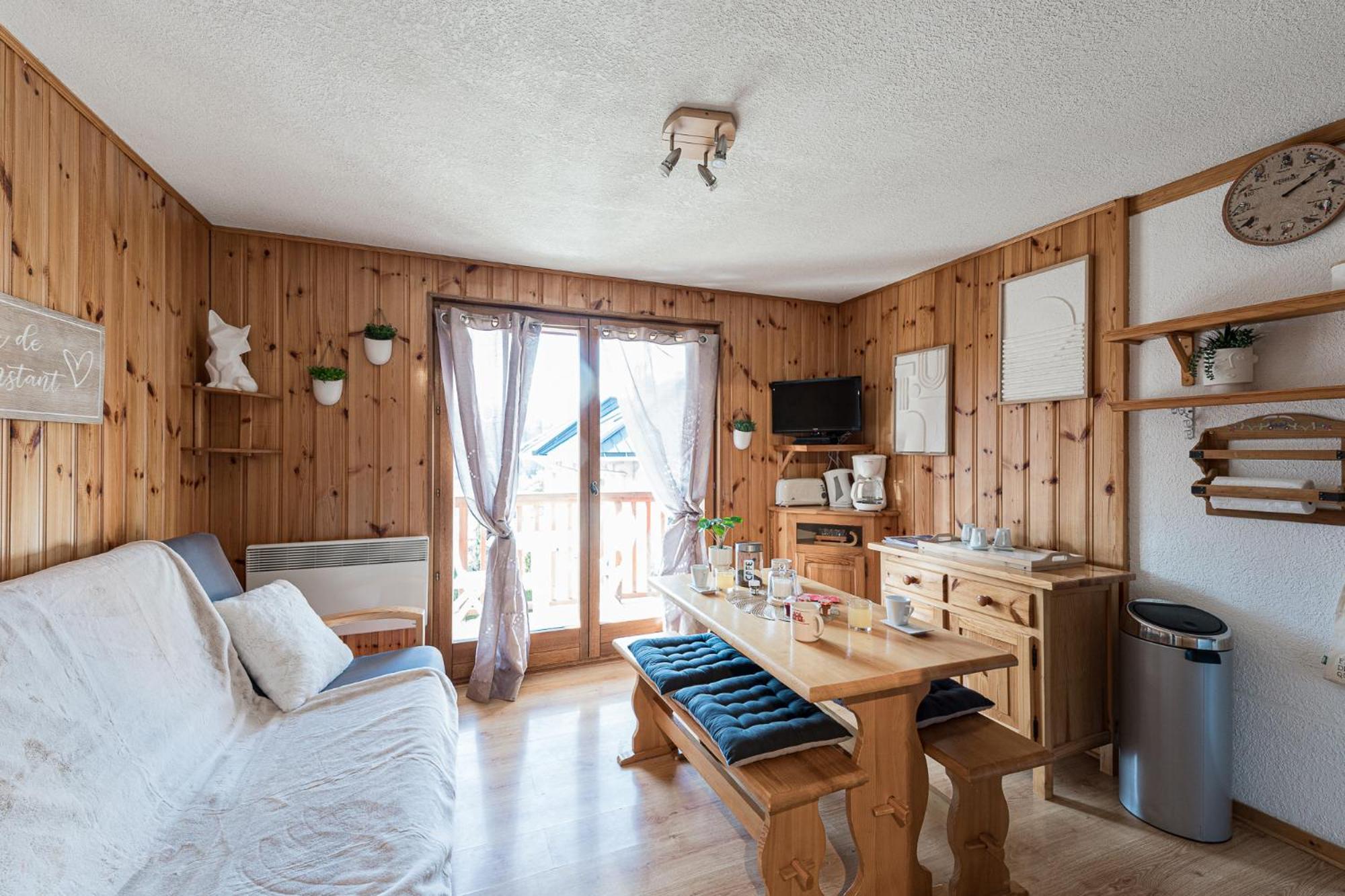 Ski Ou Thermes? Un Appt Cabine Avec Vue Magnifique Saint-Gervais-les-Bains Exterior photo